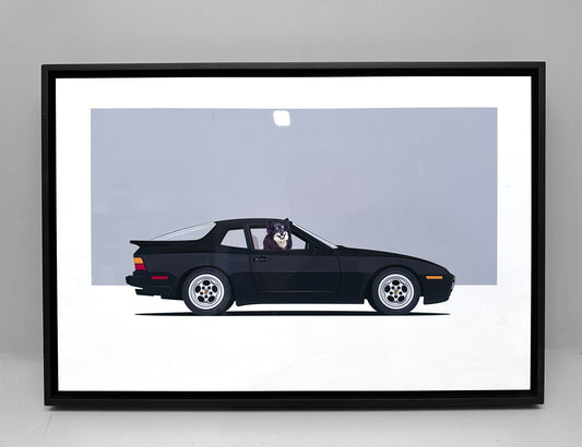 HD Metal Print in Black Wood Float Frame - 18x18 inches - 30% OFF!  - Only 2 Available.