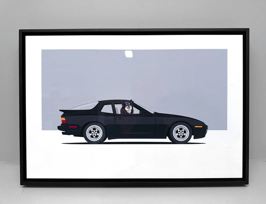 HD Metal Print in Black Wood Float Frame - 8x10 inches - 30% OFF!  - Only 3 Available.