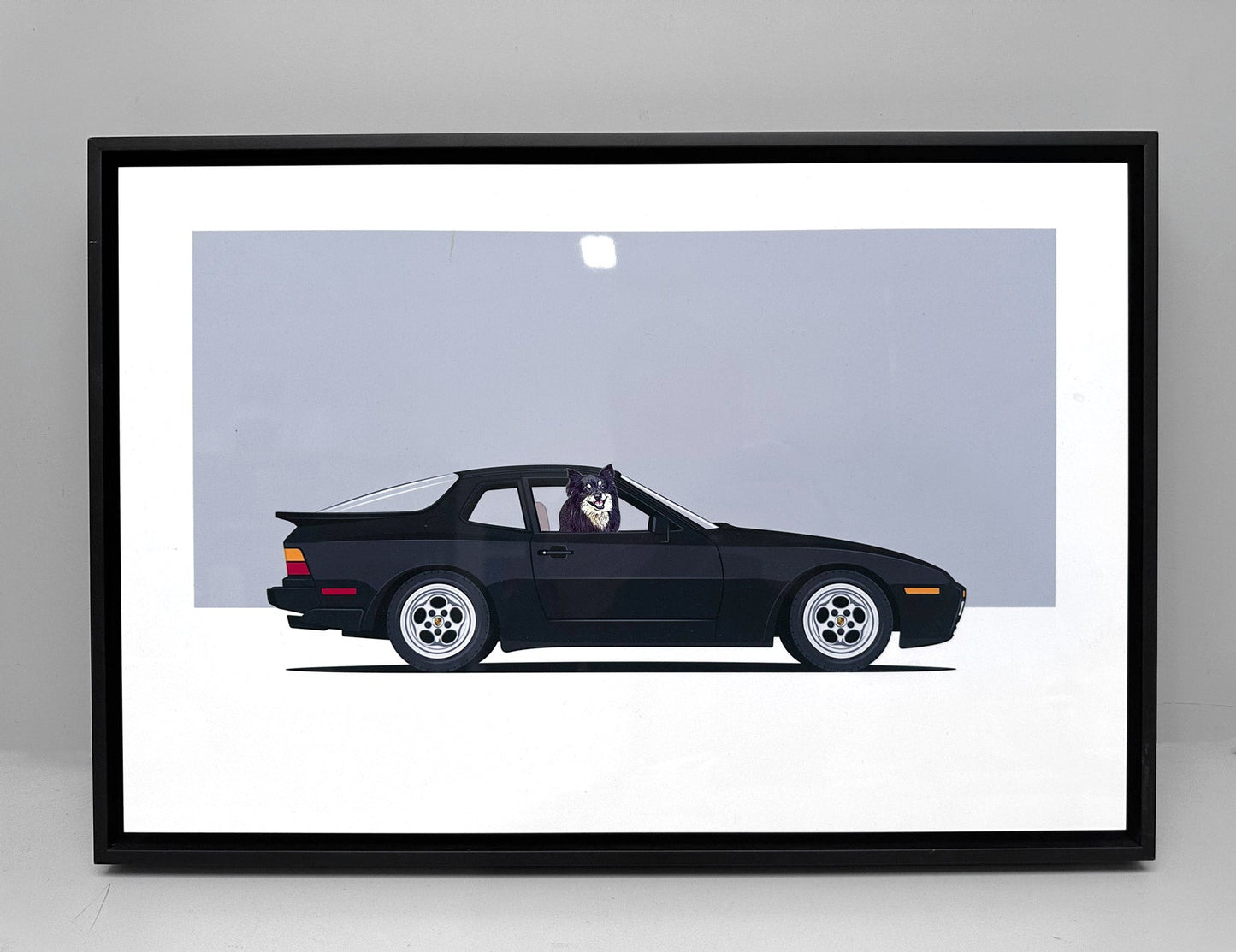 HD Metal Print in Black Wood Float Frame - 14x22 inches - 30% OFF!  - Only 2 Available.